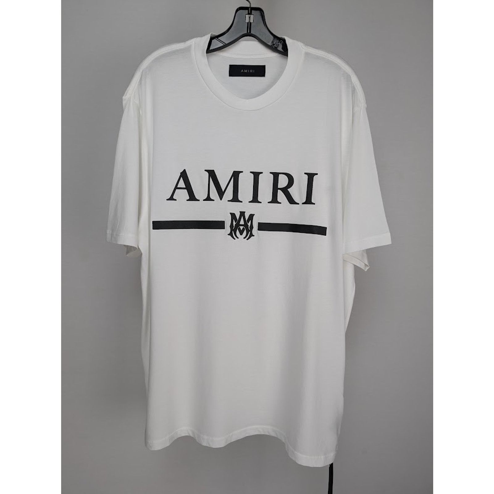 Amiri o1rshd1 MA Bar Logo Tee T-Shirt in White Size US XL / EU 56 / 4 - 1 Thumbnail