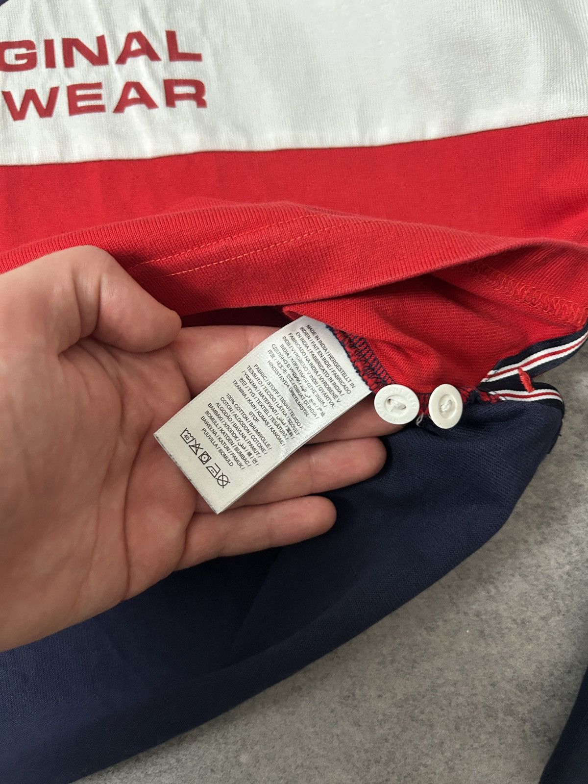 Gant Gant Big logo Rugby long-sleeved shirts mens big logo Size US L / EU 52-54 / 3 - 5 Thumbnail