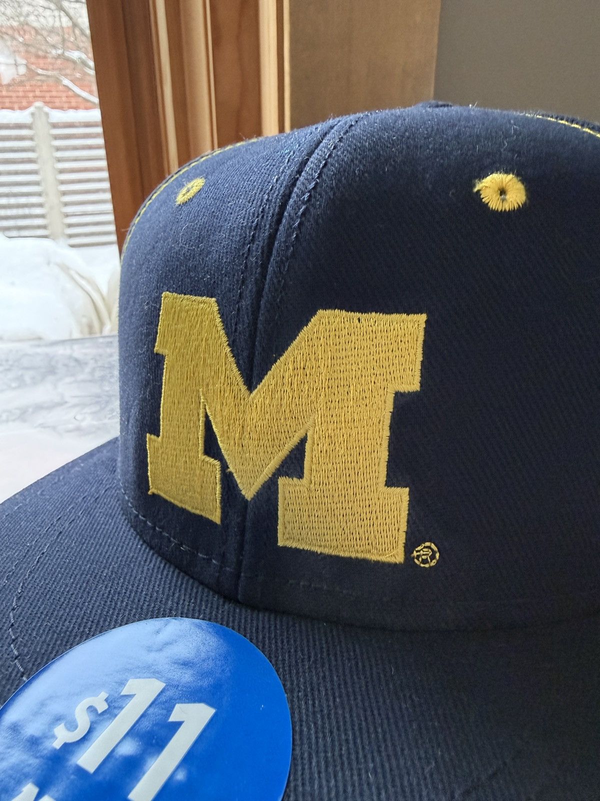 Vintage University of Michigan Snapback Hat Size ONE SIZE - 2 Thumbnail