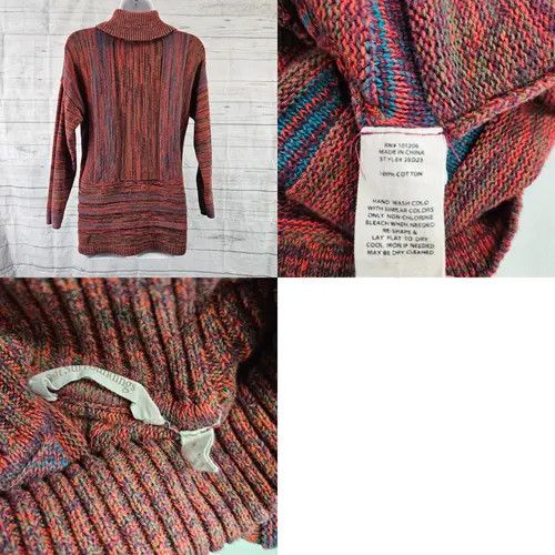 Japanese Brand × Vintage Women's soft turtleneck sweater Size M / US 6-8 / IT 42-44 - 4 Thumbnail