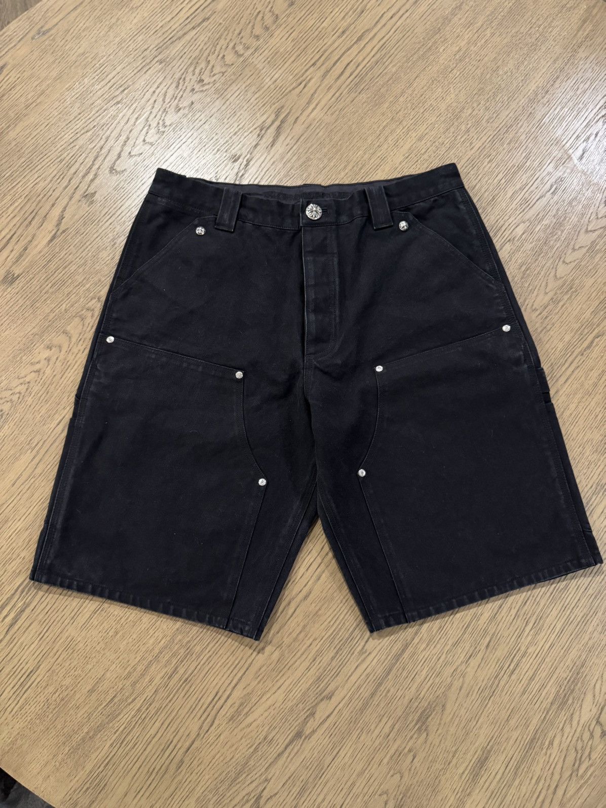 Chrome Hearts Chrome Hearts Carpenter Shorts “Cross Patch” Size US 34 / EU 50 - 5 Thumbnail
