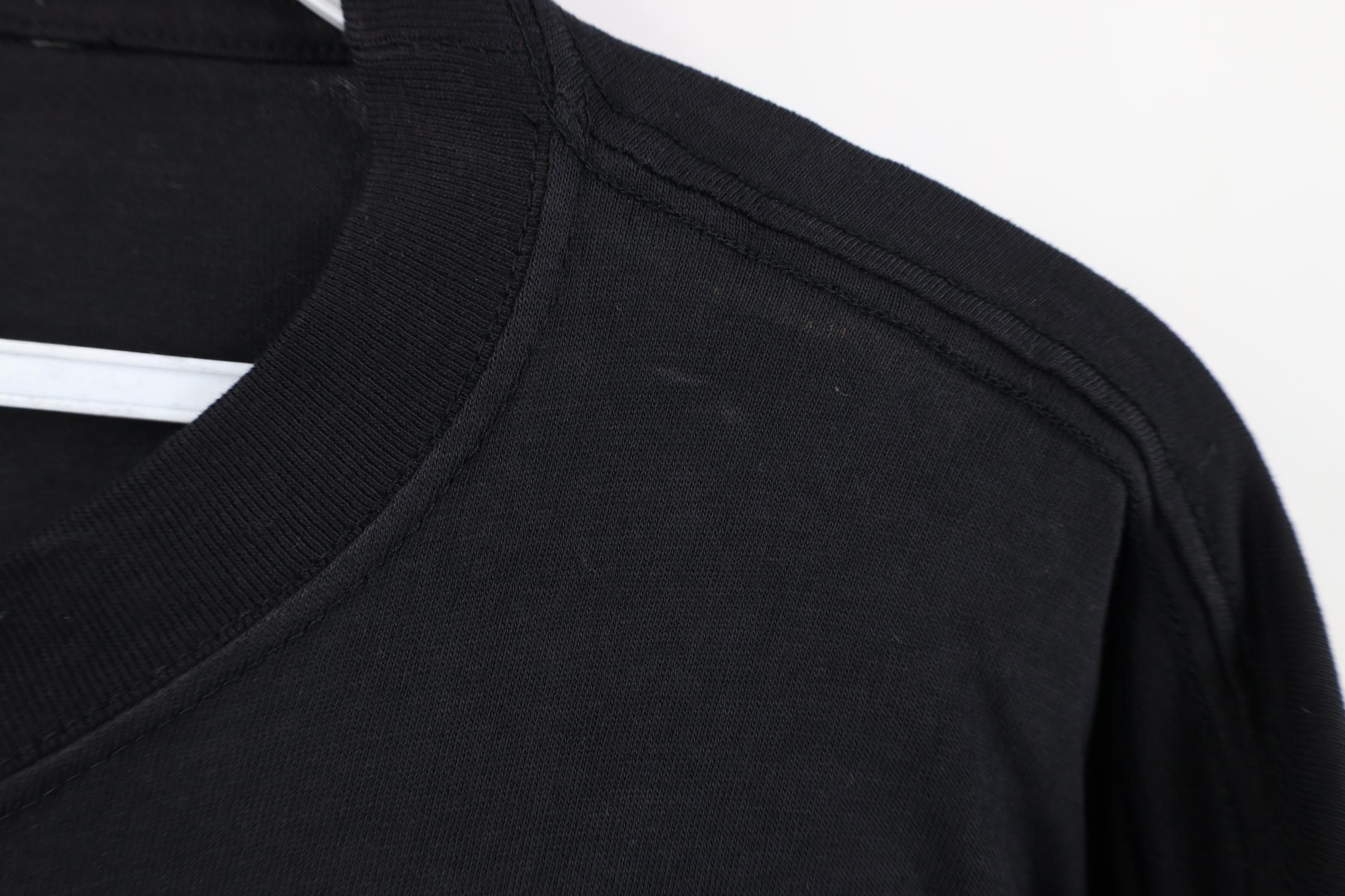 Vintage Vintage 90s Streetwear Long Sleeve T-Shirt Black Cotton Size US XXL / EU 58 / 5 - 5 Thumbnail