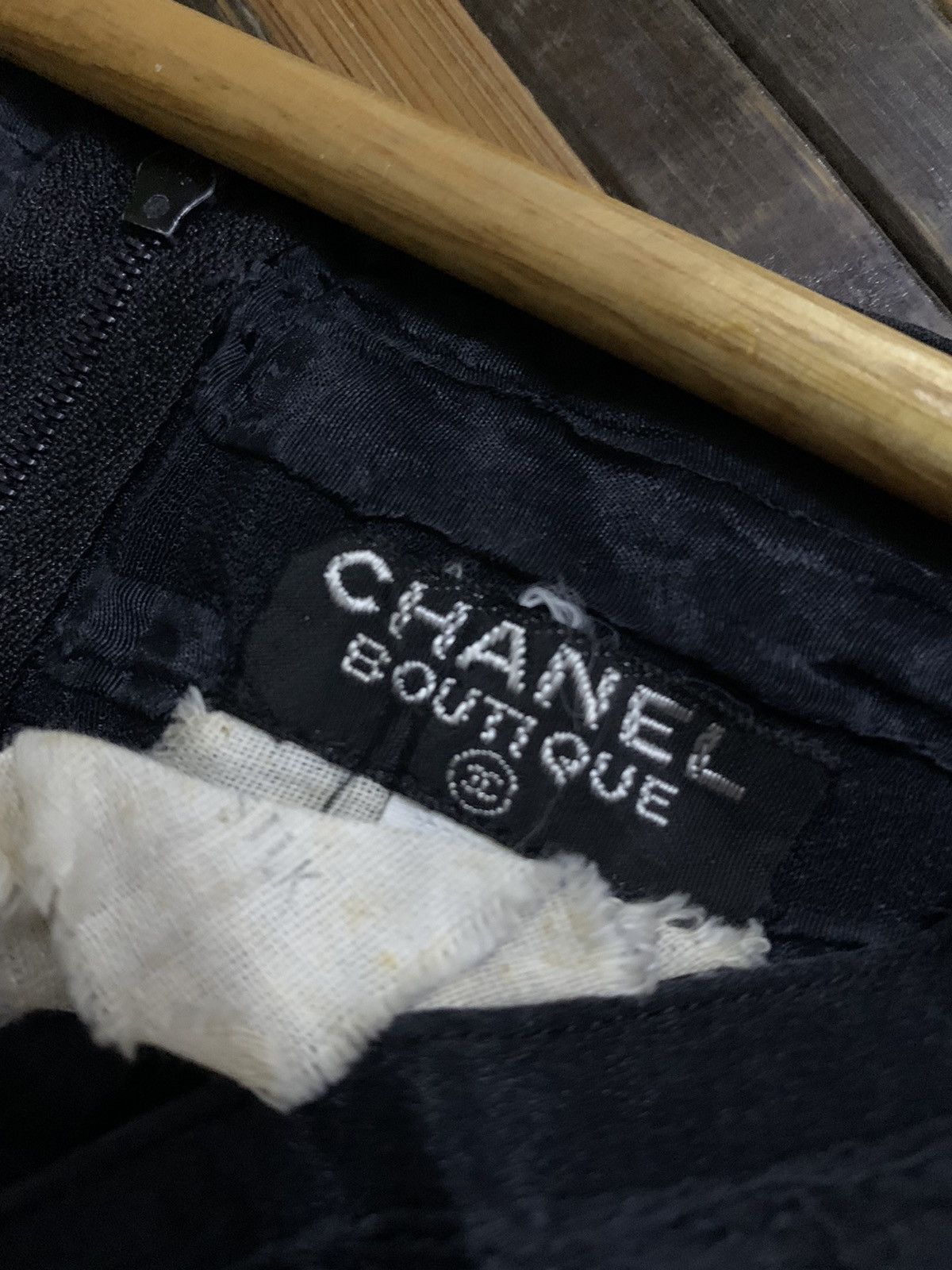 Chanel × Vintage 💥Vintage Chanel Silk Dress Shirt Size XS / US 0-2 / IT 36-38 - 9 Thumbnail