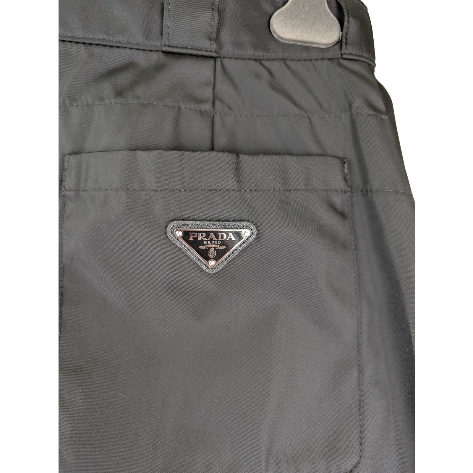 Prada o1rshd1 Re-Nylon Pants Trousers in Black Size US 36 / EU 52 - 10 Thumbnail