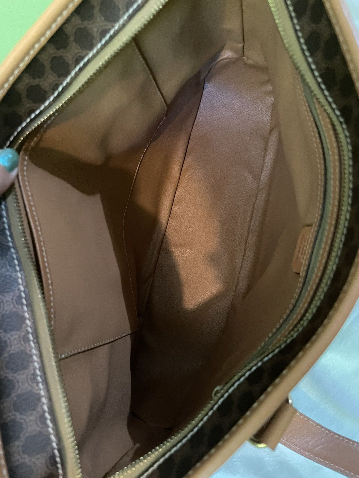 Celine Celine Brown Macadam Tote Bag Size ONE SIZE - 16 Thumbnail