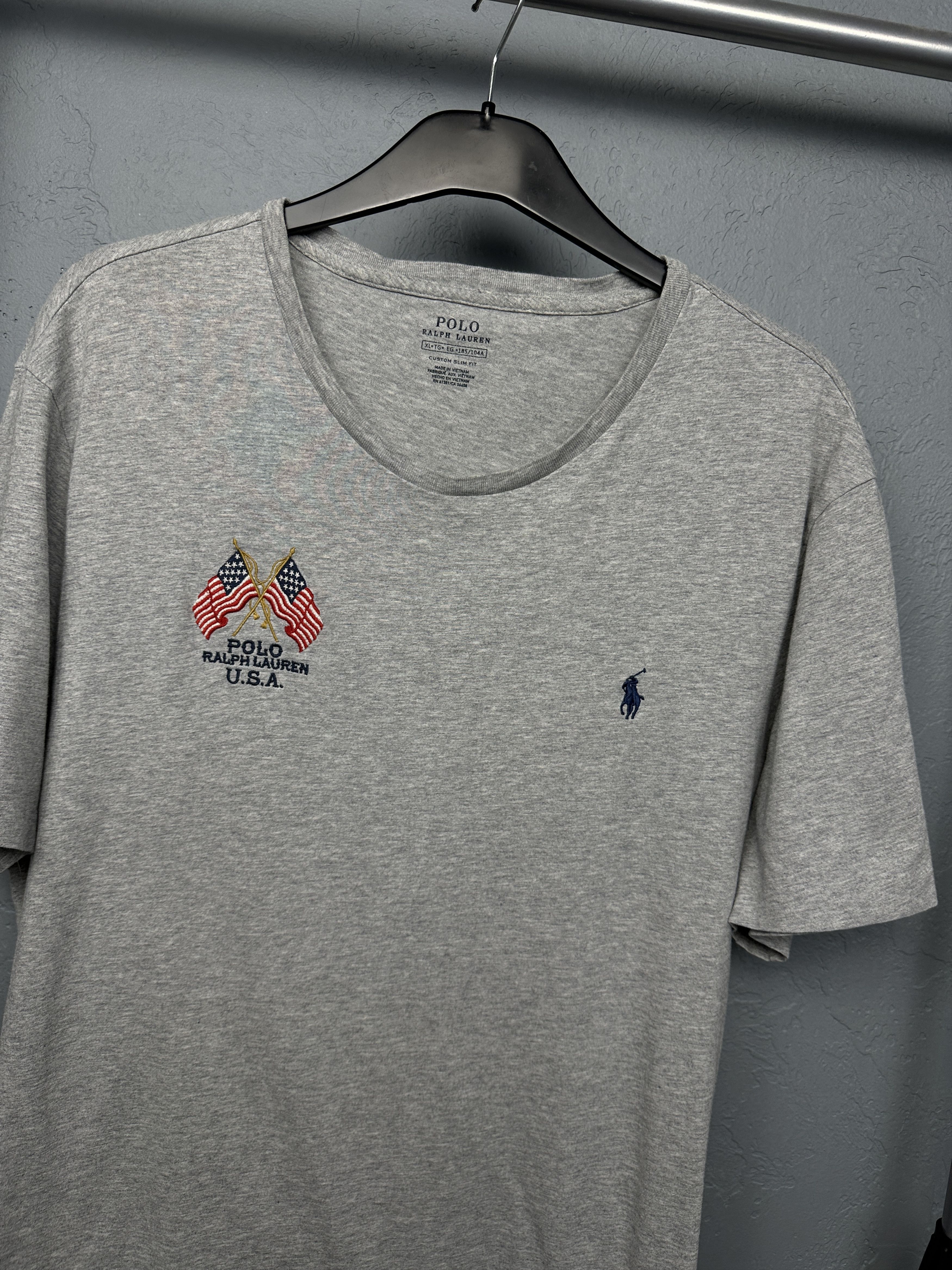 Polo Ralph Lauren Polo Ralph Lauren USA Mens Short Sleeve T-Shirt Size US XL / EU 56 / 4 - 2 Thumbnail