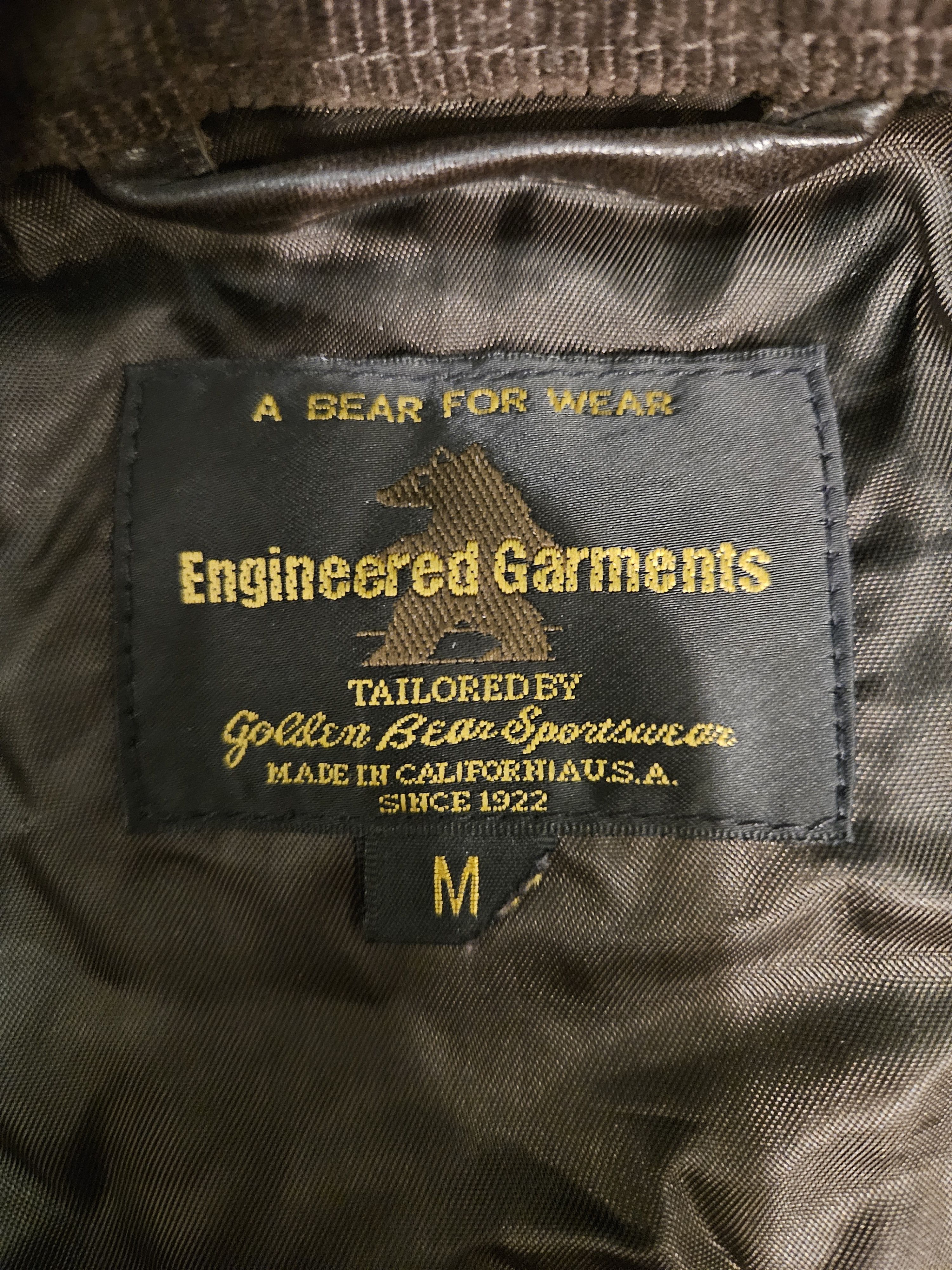 Engineered Garments Engineered Garments x Golden Bear Leather Field Parka Sample Size US M / EU 48-50 / 2 - 4 Thumbnail