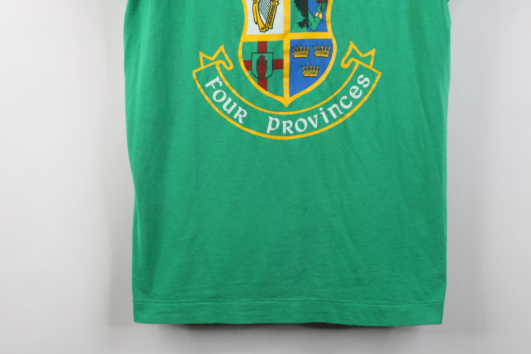 Vintage Vintage 90s Ireland Four Provinces Shield Crest T-Shirt Size US XL / EU 56 / 4 - 3 Thumbnail
