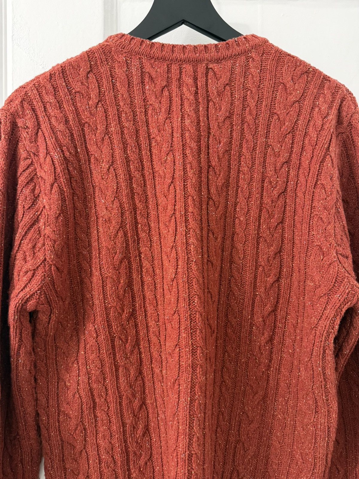 Edwin Edwin Japan Oiler Cable Knit Sweater Red Size US M / EU 48-50 / 2 - 4 Thumbnail