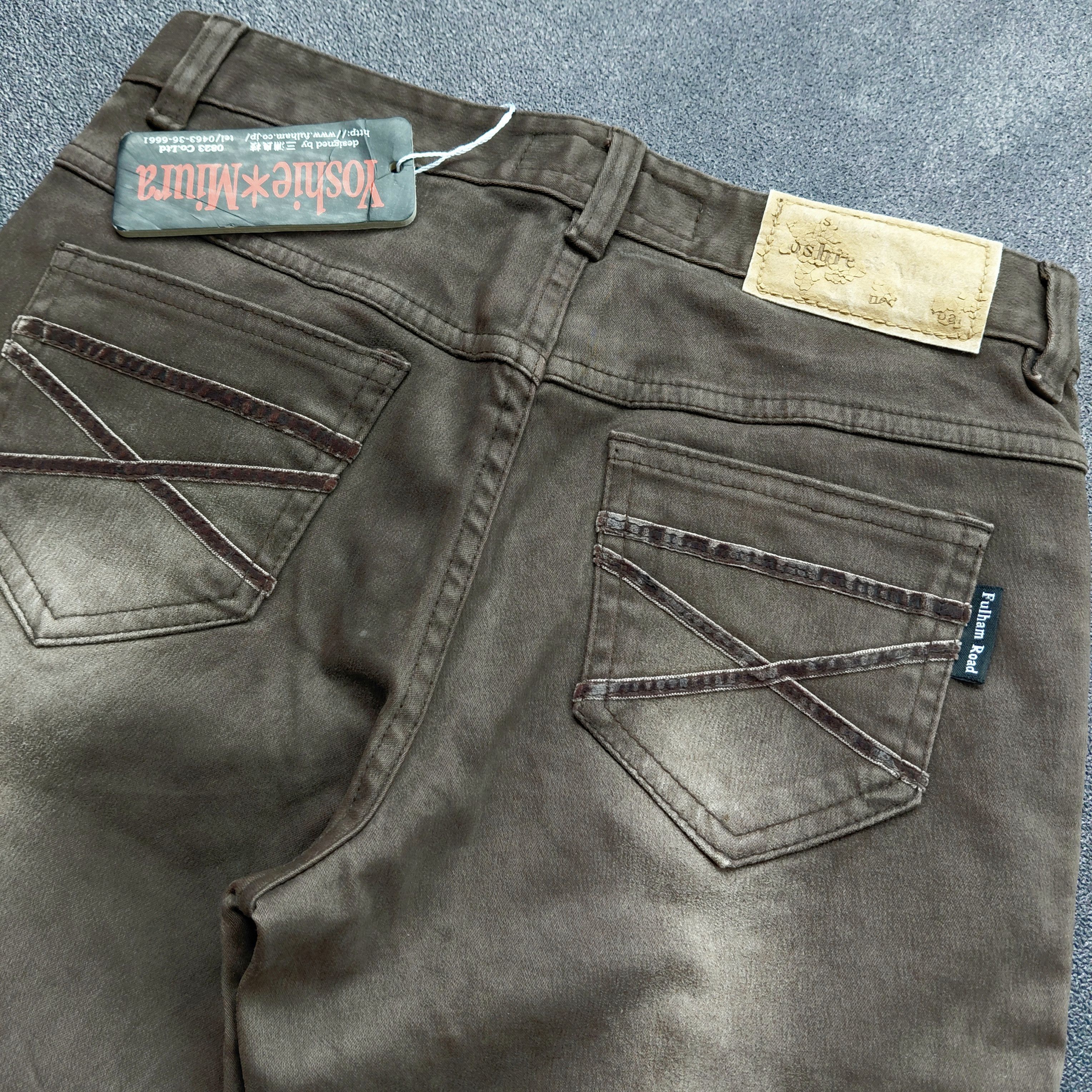 Japanese Brand Yoshie * Miura Flaee Pants Size US 26 / EU 42 - 4 Thumbnail
