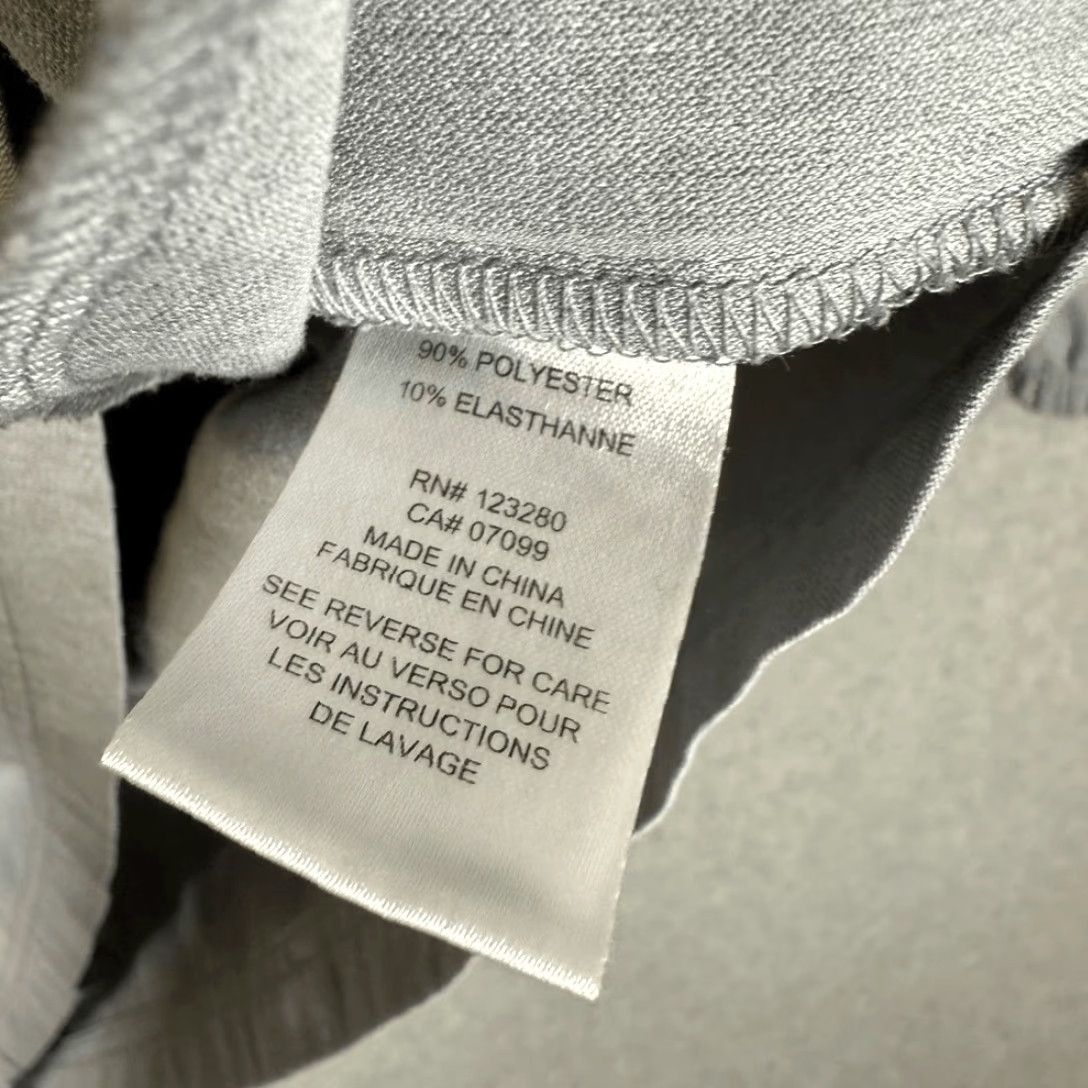 TravisMathew VINTAGE Travis Mathew Mens XL Quarter Zip Pullover Golf Jacket Gray Black Stripes Size US XL / EU 56 / 4 - 6 Thumbnail