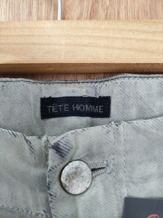 Tete Homme Tete Homme Issey Miyake multipocket cargo pants #46-080DLAL Size US 33 - 3 Thumbnail