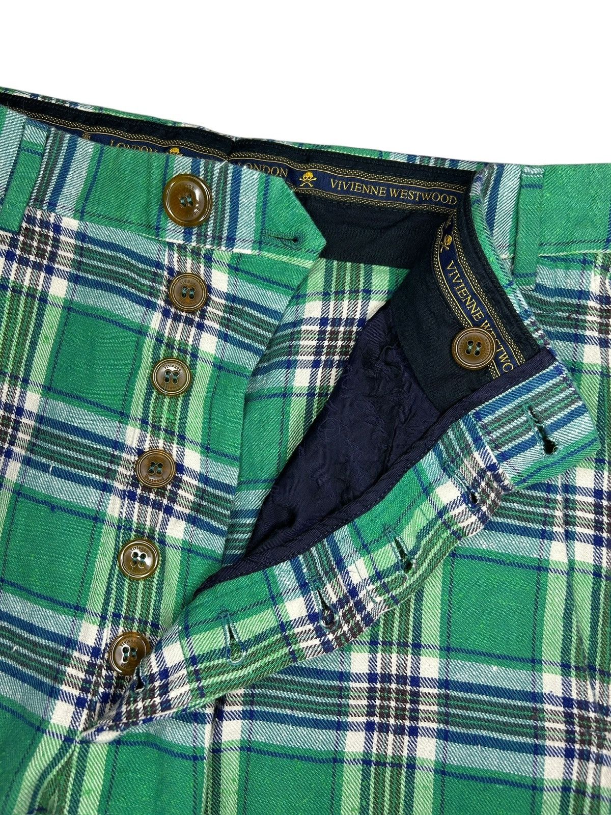Vivienne Westwood S/S 19 Tartan Trousers Size US 32 / EU 48 - 5 Thumbnail