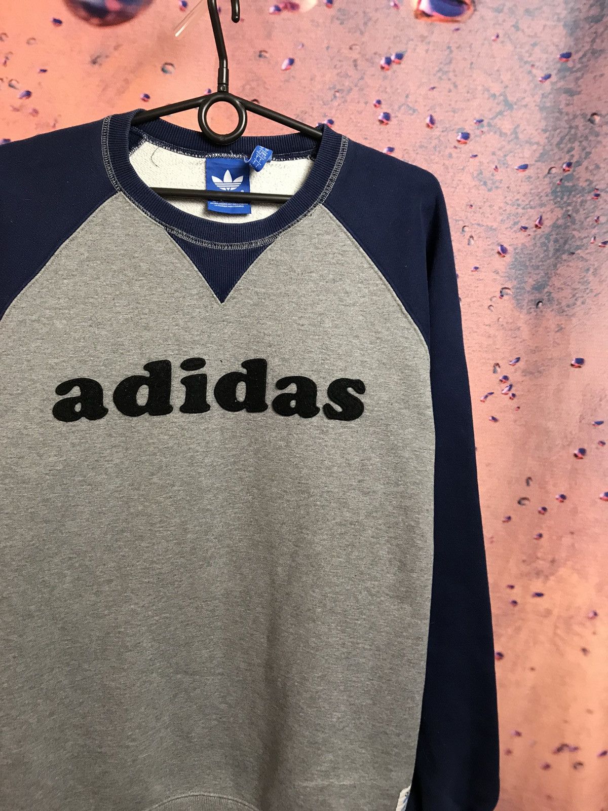 Adidas × Vintage Vintage Adidas streetwear sweatshirt Size US L / EU 52-54 / 3 - 1 Thumbnail