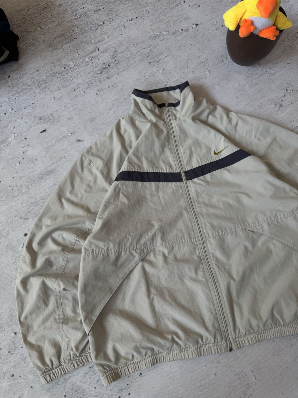 Nike × Vintage NIKE VINTAGE BASIC LOGO OVERSIZE BAGGY LIGHT JACKET Size US XL / EU 56 / 4 - 3 Thumbnail