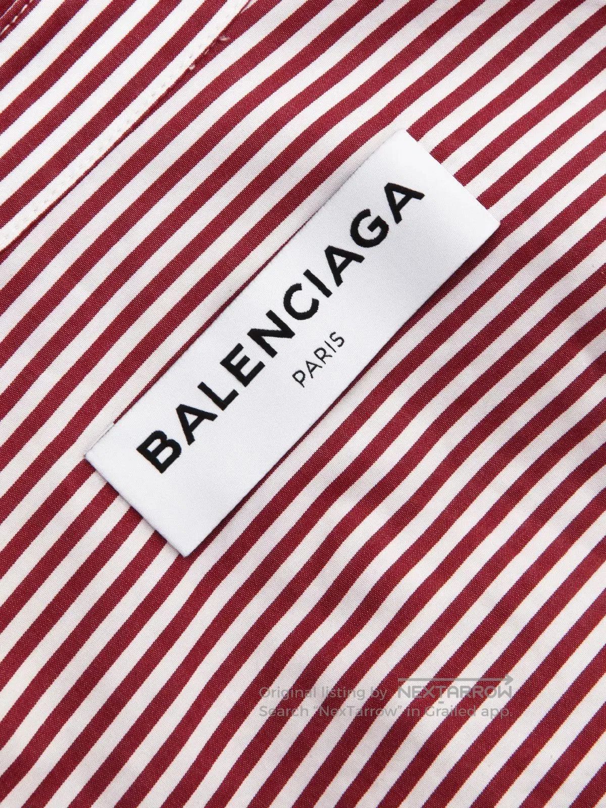 Balenciaga Balenciaga SS17 Oversized Striped Shirt. Size US M / EU 48-50 / 2 - 5 Thumbnail