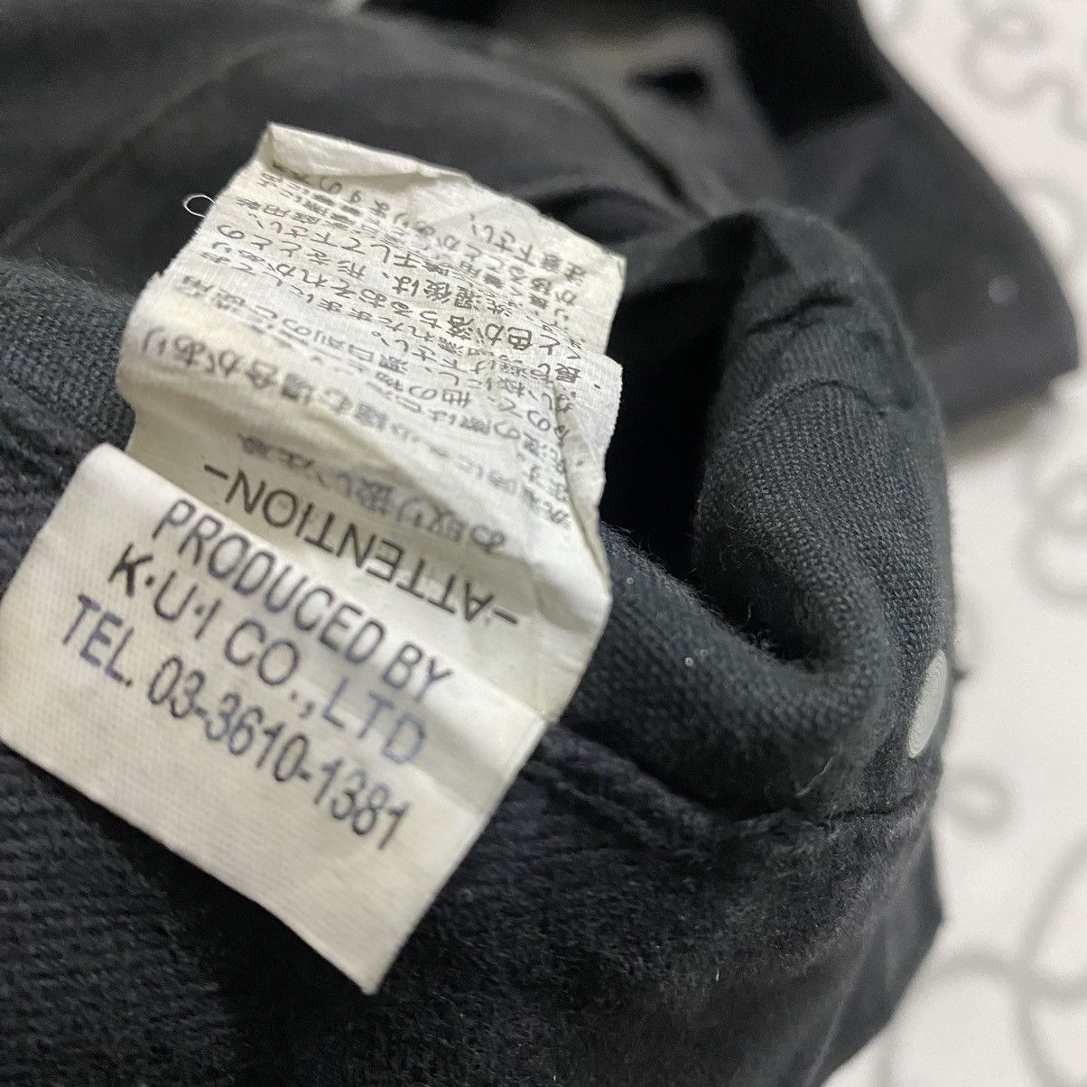 Japanese Brand Japanese Brand K.U.I Denim Flares Coated Distressed Jeans Size US 28 / EU 44 - 22 Thumbnail