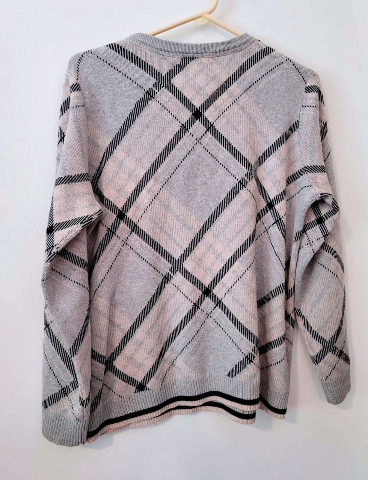 Charter Club Charter Club Women's Large Gray Sweater Size L / US 10 / IT 46 - 2 Thumbnail