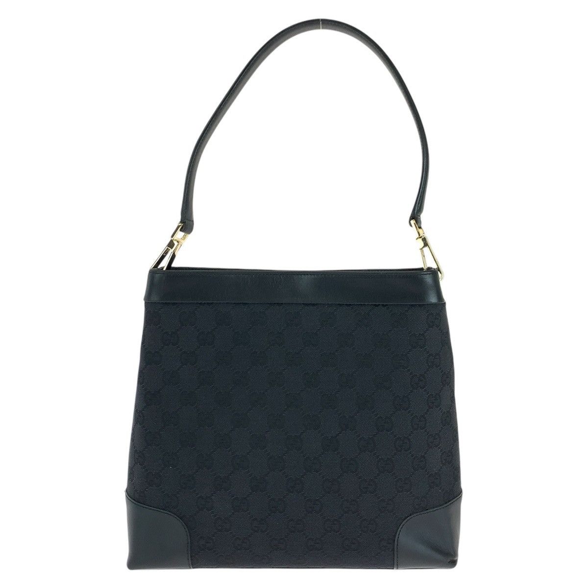 Gucci Gucci Gucci GG Canvas/Leather Shoulder Bag 001 4231 Canvas Shoulder Bag 001 4231 DUTY FREE for USA Size ONE SIZE - 1 Thumbnail