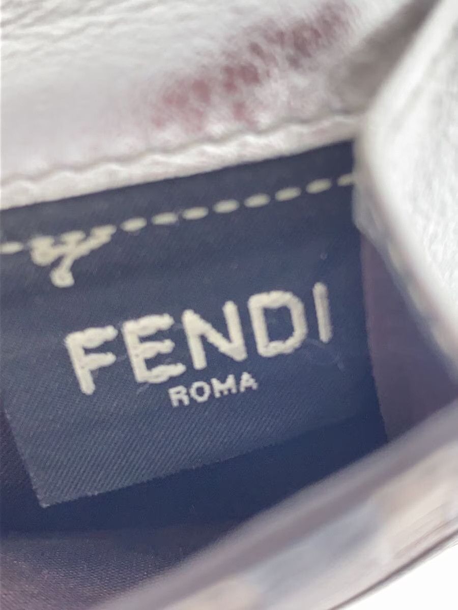 Fendi Fendi Leather Tri-Fold Wallet Silver Size ONE SIZE - 3 Thumbnail