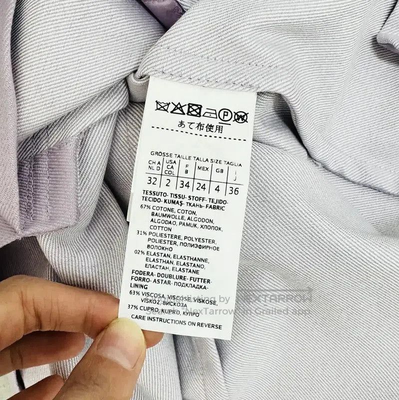 Max Mara MaxMara Summer Purple Cotton Short Sleeve Cardigan . Size S / US 4 / IT 40 - 4 Thumbnail
