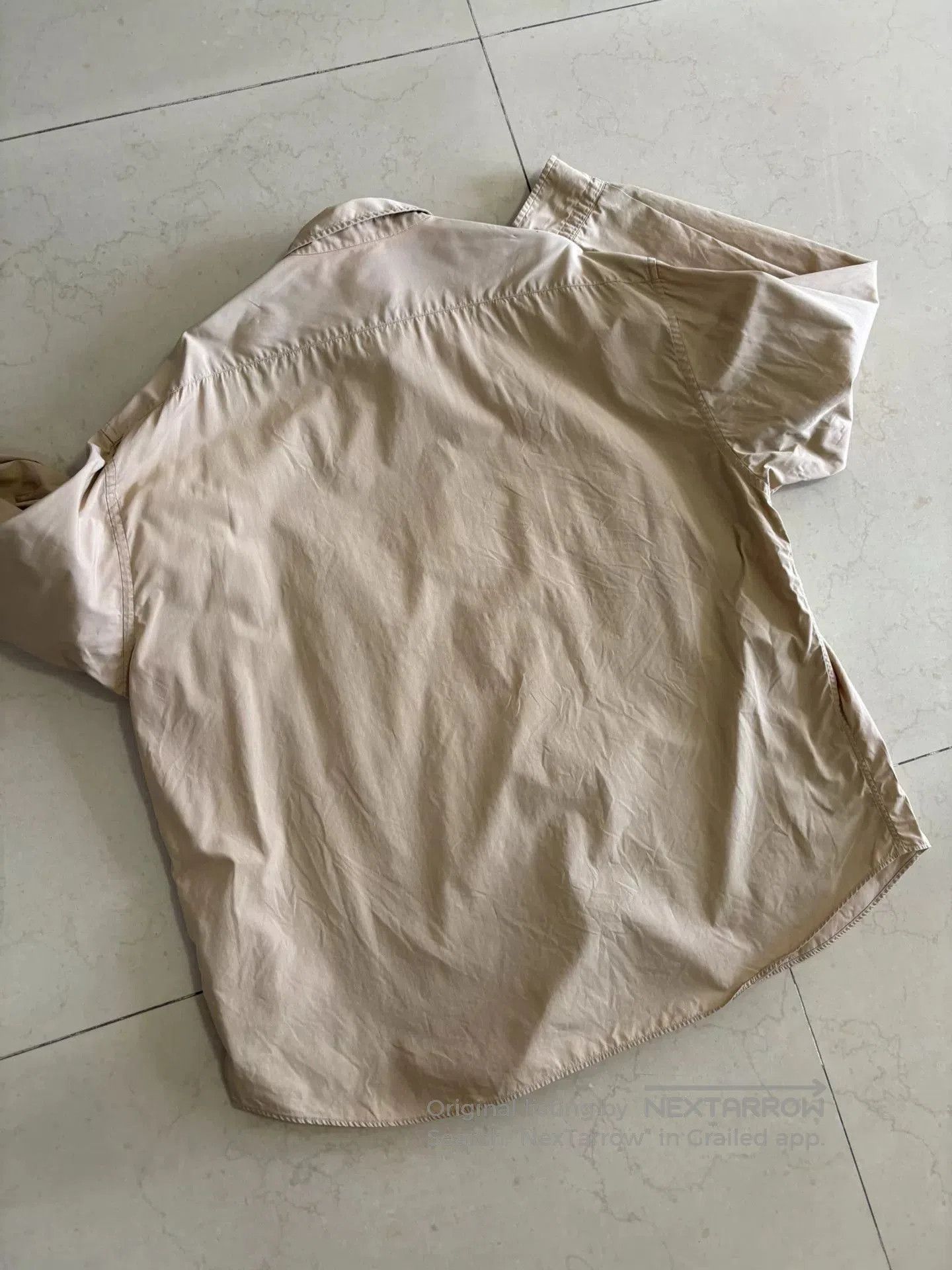 Porter Classic Porter Classic Roll Up Shirt in Khaki. Size US L / EU 52-54 / 3 - 3 Thumbnail
