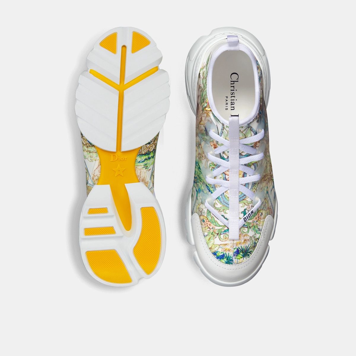 Dior o1bcso1str1224 Sneaker in White & Multicolor Size US 10 / IT 40 - 5 Thumbnail