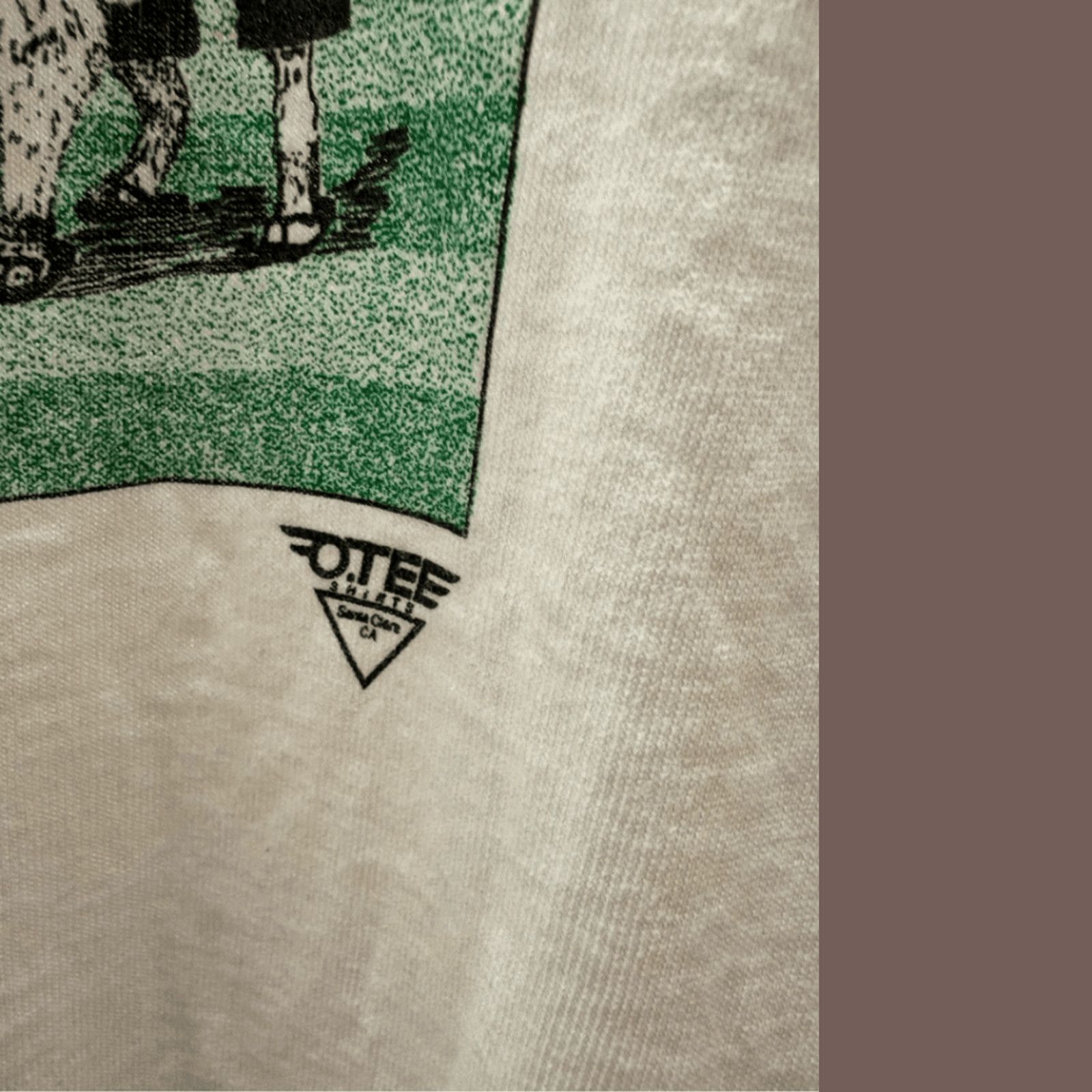 Fruit Of The Loom × Vintage VTG 90s Graphic Tee | K. Telfer “Before/After” Art XXL MIUSA Size US XXL / EU 58 / 5 - 5 Thumbnail