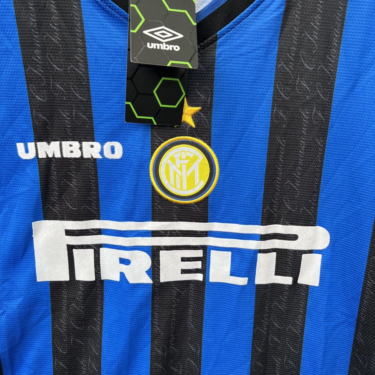 Umbro Vintage Inter Milan 1997/1998 Home Umbro Jersey Size US XL / EU 56 / 4 - 7 Thumbnail