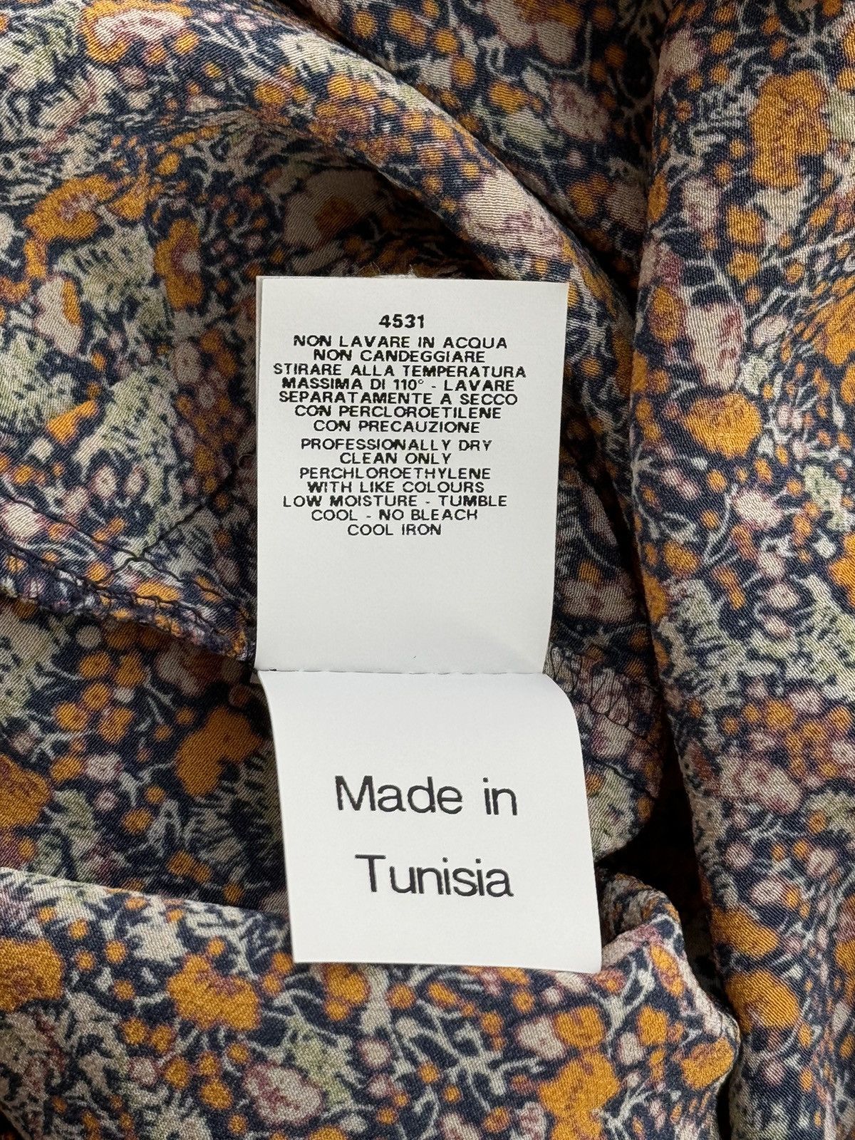 Philosophy di Lorenzo Serafini × Vintage Vintage Philosophy di Lorenzo Serafini Luxury Floral Blouse Size S / US 4 / IT 40 - 10 Thumbnail
