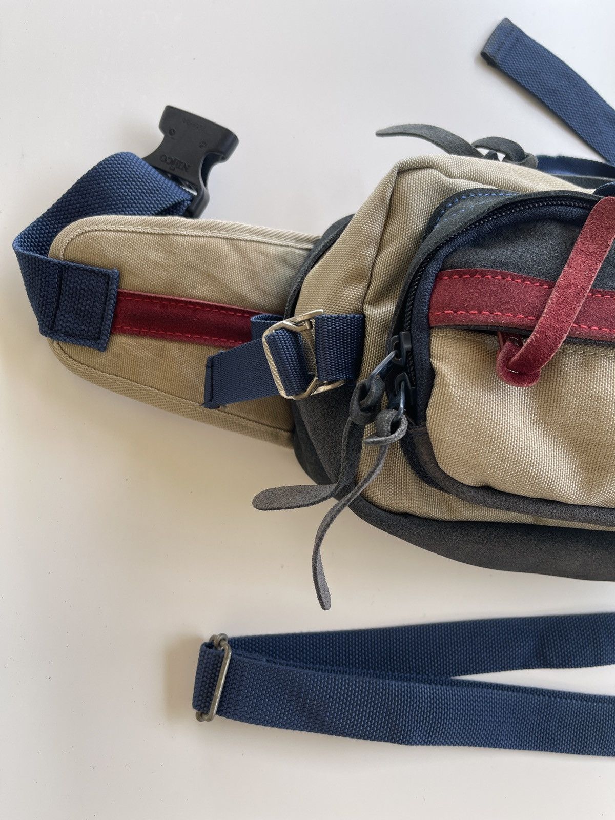 MasterPiece Masterpiece Japan Pouch Bag (Suede Leather + Canvas) Size ONE SIZE - 17 Thumbnail