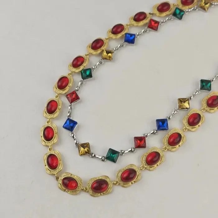 Jewelry Multicolored Agate Pant Waist Chain Size ONE SIZE - 3 Thumbnail