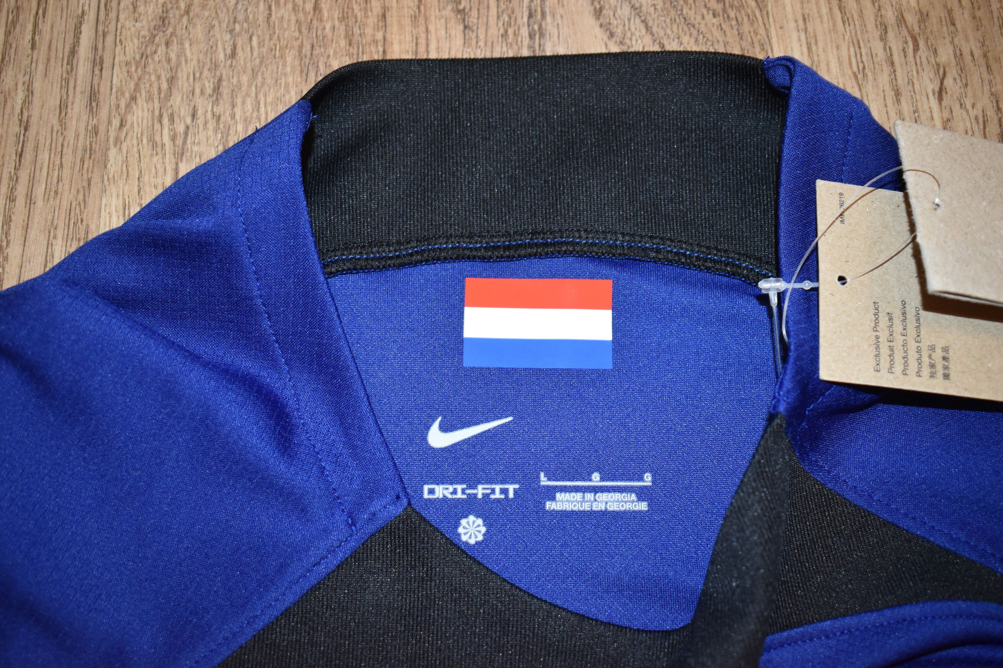 Nike NETHERLANDS 2022 2023 FOOTBALL JERSEY Nike SZ L DN0693-455 Size US L / EU 52-54 / 3 - 5 Thumbnail