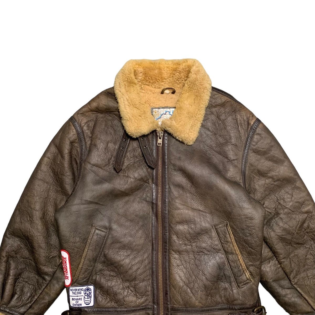 Japanese Brand Terra Australis Shearling B3 Jacket Size US M / EU 48-50 / 2 - 4 Thumbnail