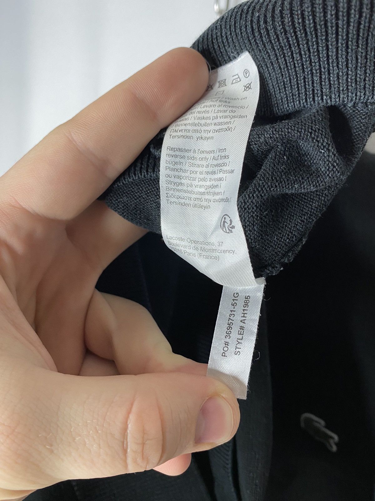 Lacoste 🐊Lacoste Sport Black Sweatshirt Jumper Pullover Luxury 🐊 Size US M / EU 48-50 / 2 - 8 Thumbnail