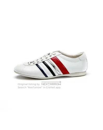 Prada Prada Men's Retro Leather Casual Sneakers. Size US 6.5 / EU 39-40 - 2 Thumbnail