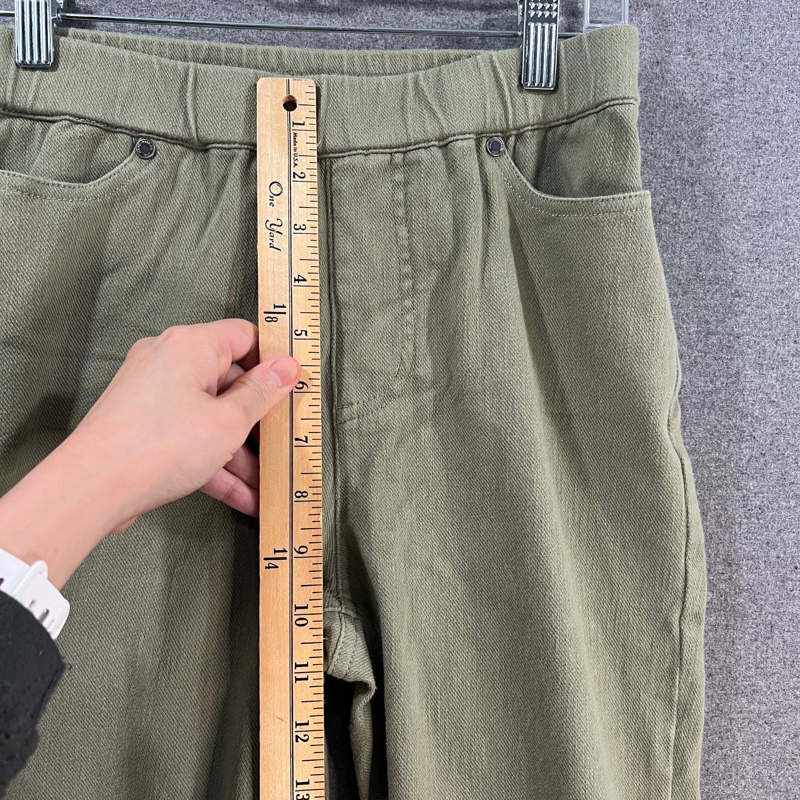 Other Isaac Mizrahi Live! Tall Knit Denim Pull On Bermuda Shorts Size 26" / US 2 / IT 38 - 6 Thumbnail