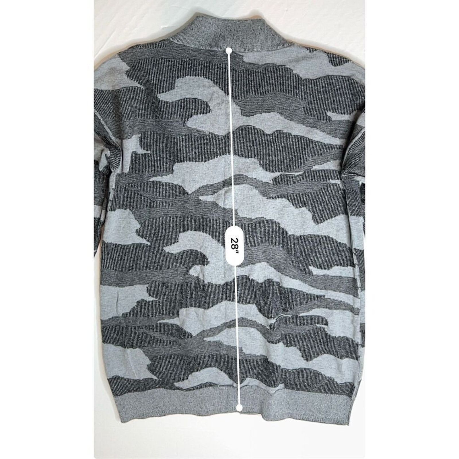 Columbia Columbia Firwood Gray Camouflage Cardigan Sweater LARGE Size L / US 10 / IT 46 - 11 Thumbnail