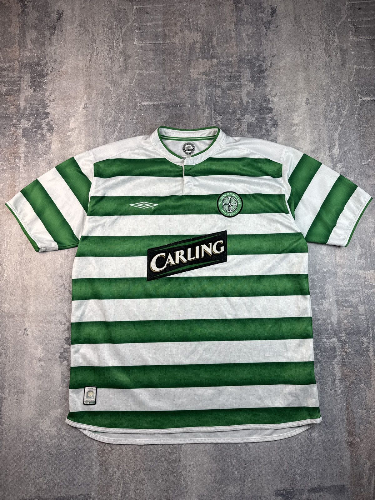 Umbro Celtic 2003/04 Home Football Shirt Soccer Jersey Umbro XL Size US XL / EU 56 / 4 - 1 Thumbnail