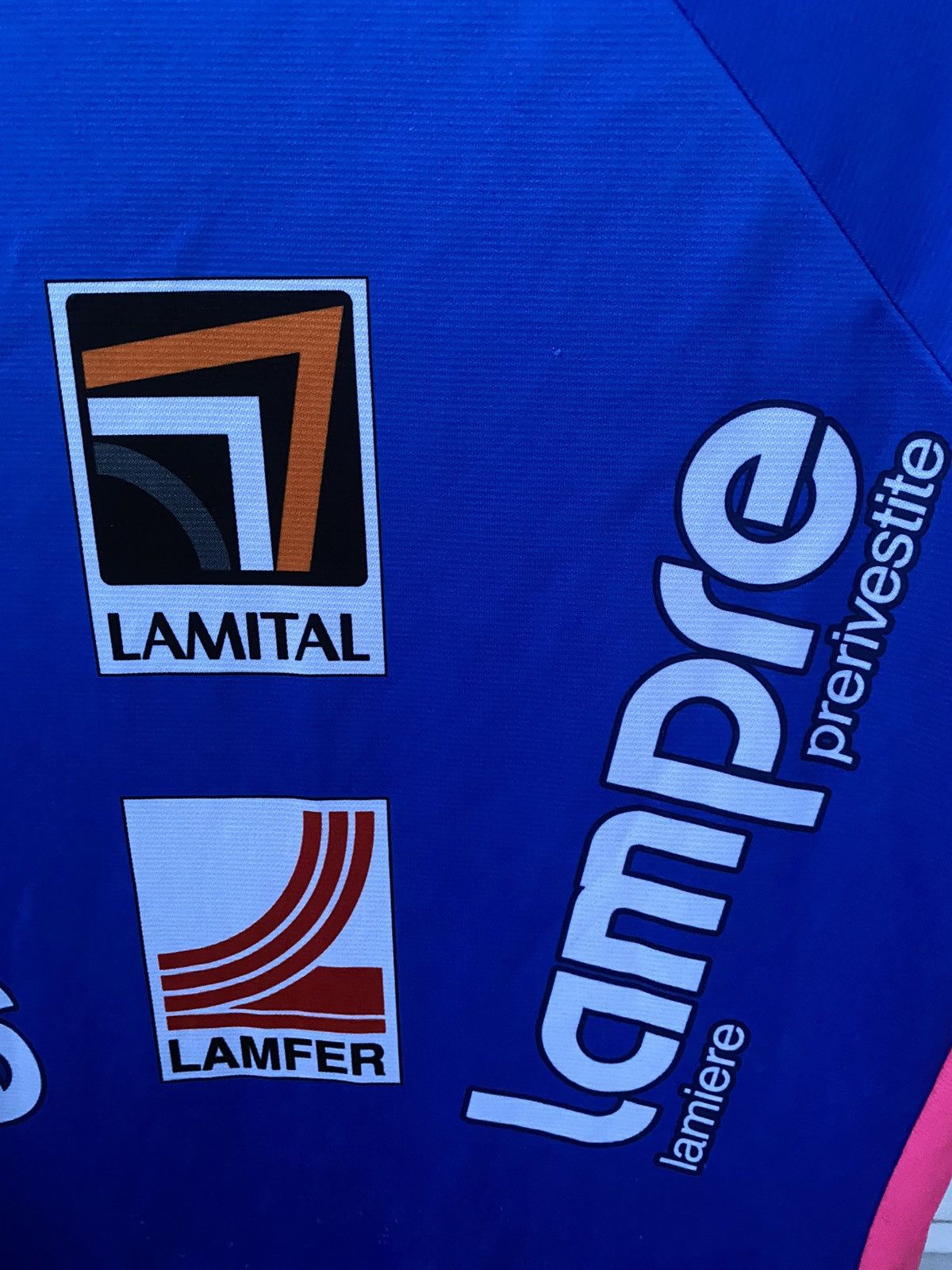 Bicycle Lampre Farnese Vini Kia Uci Pro Tour SMS Santini cycling Size US M / EU 48-50 / 2 - 13 Thumbnail