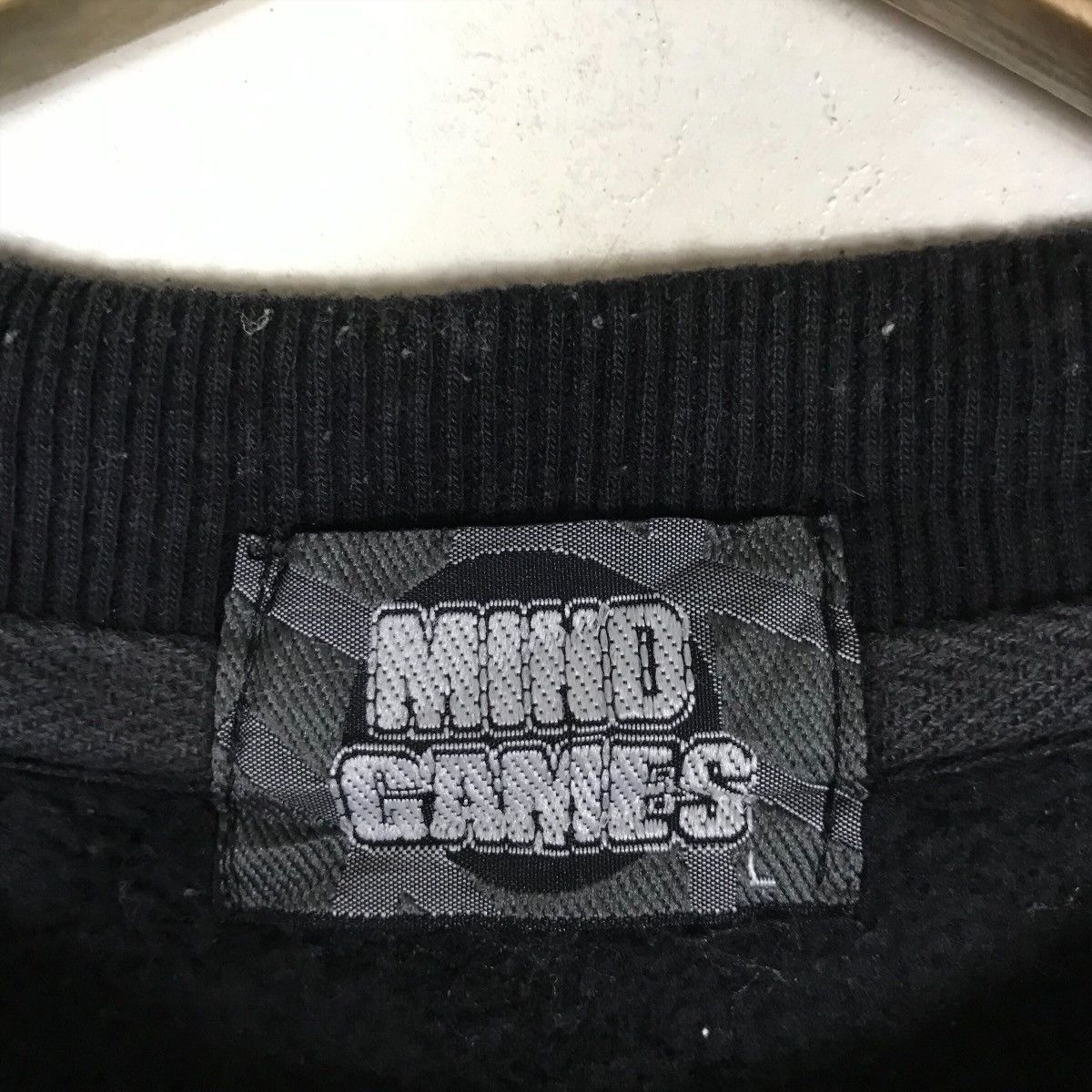 Vintage Vintage Mind Games Pullover Jumper Sweatshirt Size US L / EU 52-54 / 3 - 7 Thumbnail