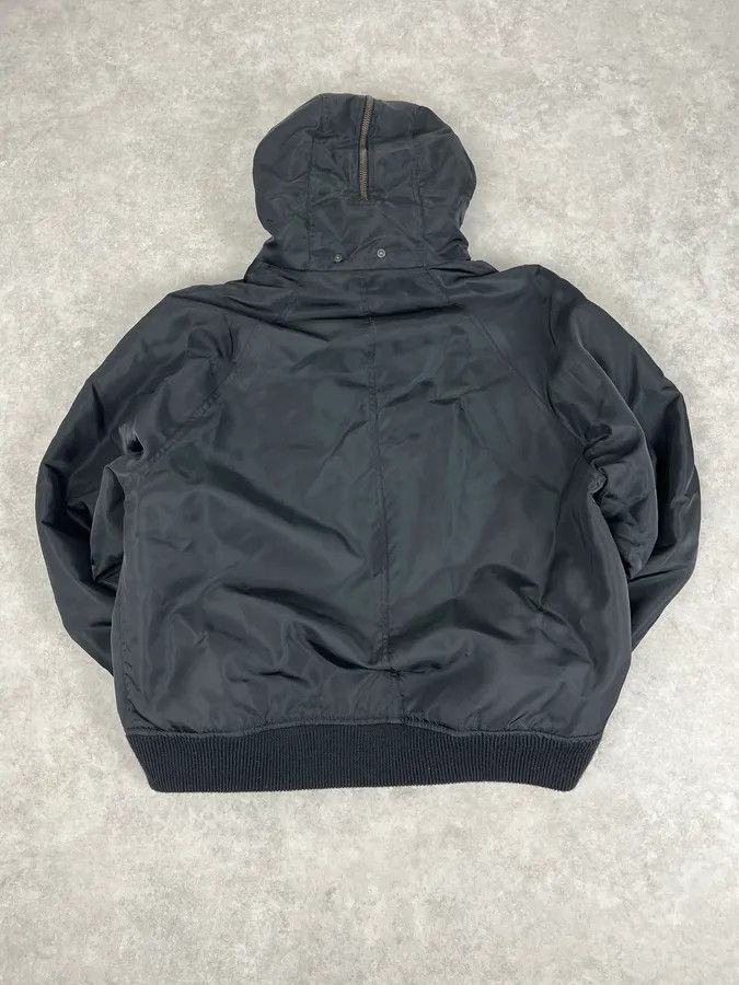 Versace AW2003 Versace Black Fur Zip Hood Aviator Bomber Jacket Size US L / EU 52-54 / 3 - 7 Thumbnail