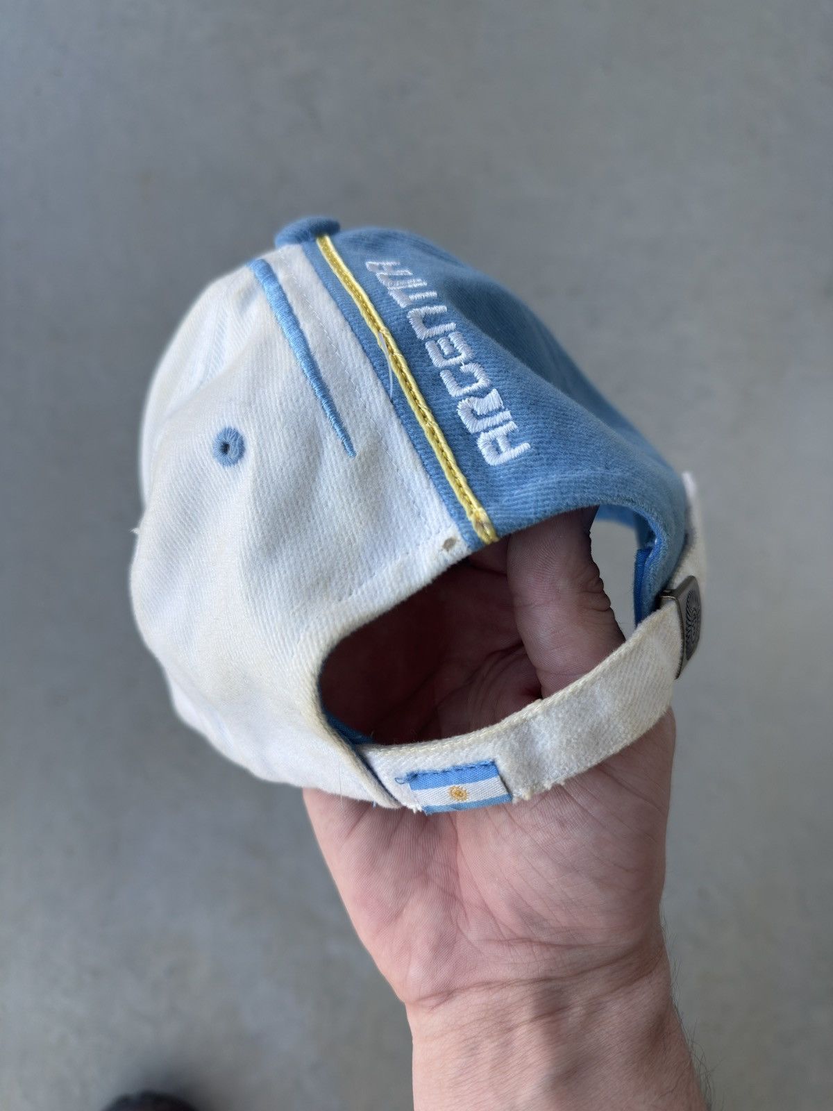 Vintage Vintage Y2K Argentina Soccer Hat Size ONE SIZE - 5 Thumbnail