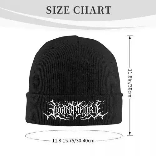 VIBE Lorna Shore Logo Knitted Hat Beanie Size ONE SIZE - 4 Thumbnail