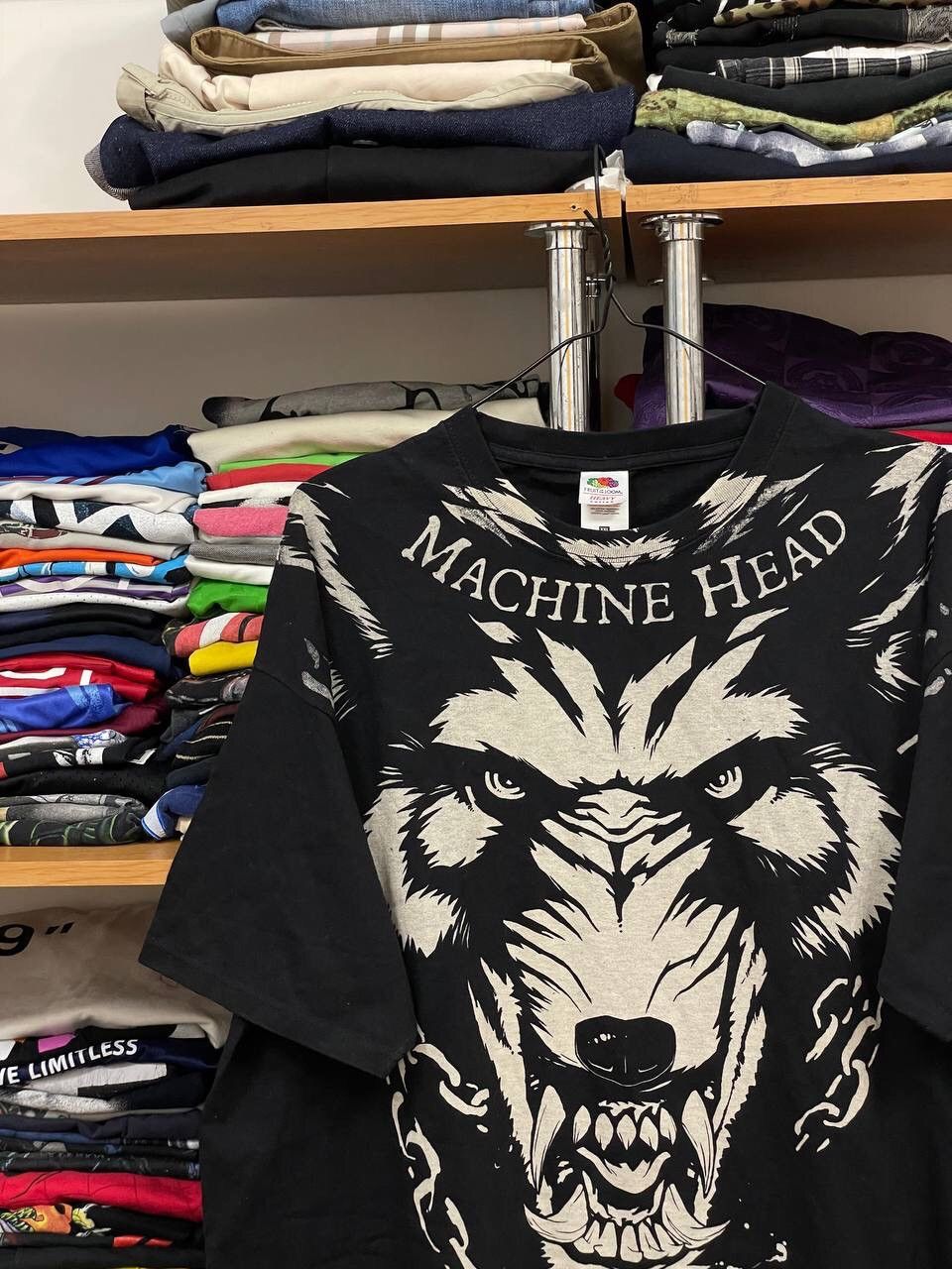 Band Tees × Vintage Machine Head Unlessh The Volves Metal Rock tee Size US XXL / EU 58 / 5 - 4 Thumbnail