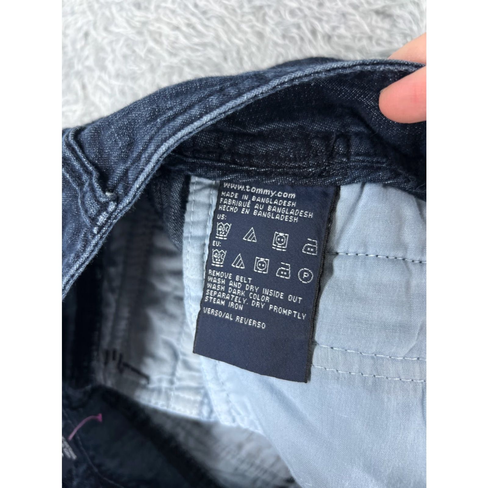 Tommy Hilfiger Tommy Hilfiger Jeans Women Bootcut Denim Blue 28x28 4 Regular Pocket Classic USA Womens Size 27" / US 4 / IT 40 - 7 Thumbnail