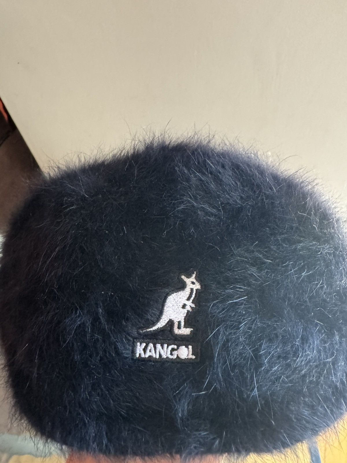 Kangol Kangol Furry Black Hat – Soft Faux Fur, Classic Logo Size ONE SIZE - 2 Thumbnail