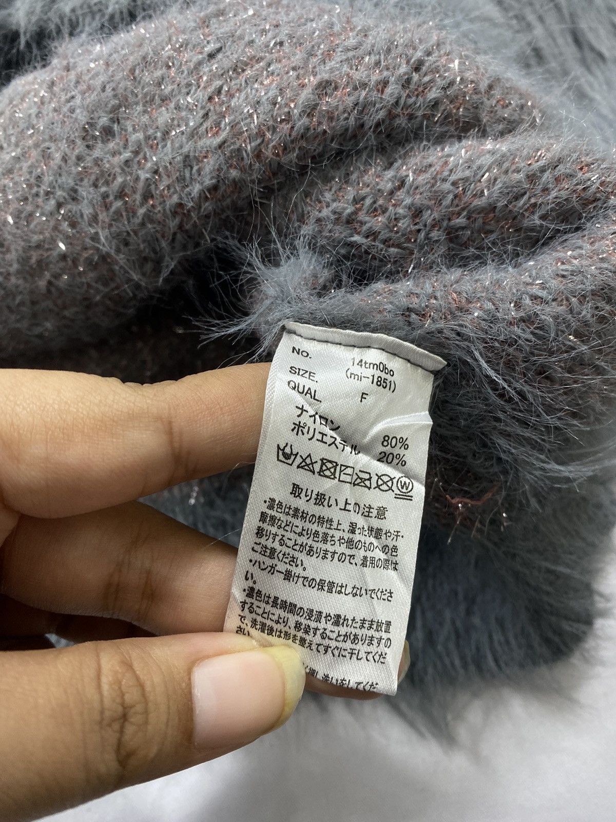 Japanese Brand Somari imagonation fur cardigan beauty beast style Size US L / EU 52-54 / 3 - 7 Thumbnail