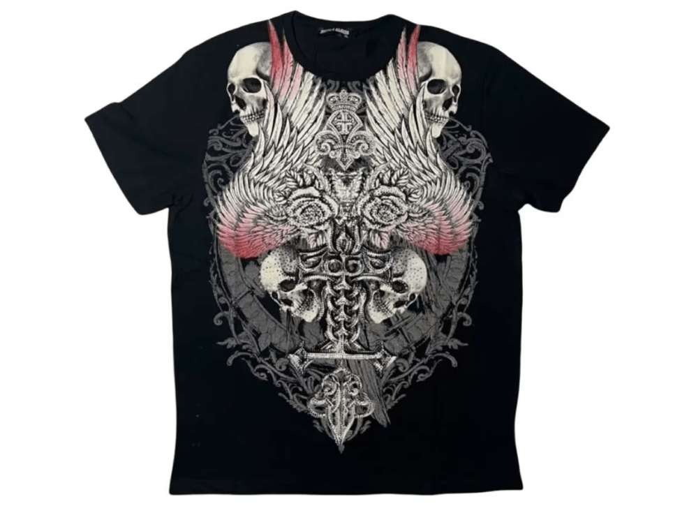 Japanese Brand Y2K New Hip Hop Gothic Rock T-shirt Size US S / EU 44-46 / 1 - 7 Thumbnail