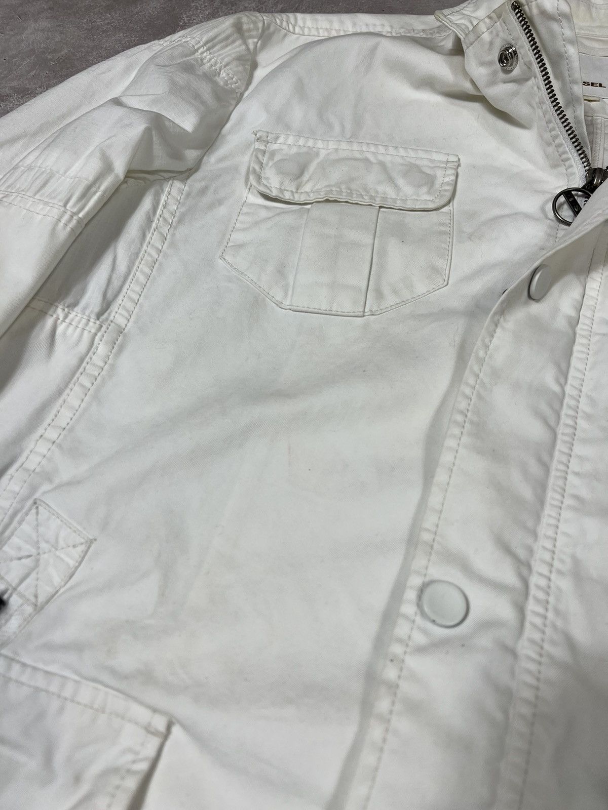 Diesel Vintage Diesel Y2k Denim Jacket Size US XL / EU 56 / 4 - 6 Thumbnail